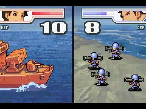 Advance Wars 2 - Unused Cruiser Battle Animation