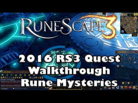 RS3 Quest Guide - Rune Mysteries - 2017 (Up to Date!)