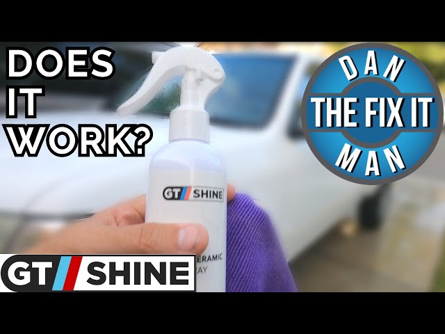 Quick Ceramic Detailing Spray – GT Shine