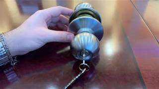 Premier Lock - How to Reverse a Left Hand Door Knob to a Right Hand