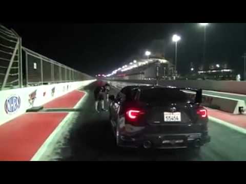 Toyota fr-s (GT86) with 2JZ-GTE swapped motor running low 9's