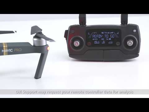 DJI Mavic Pro â€“ Exporting Remote Controller Data with DJI Assistant 2