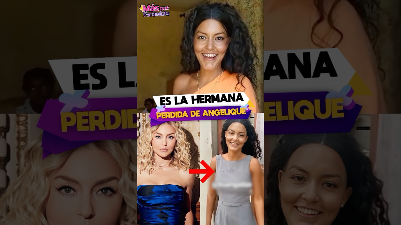 This TikToker is Angelique Boyer's long-lost sister.