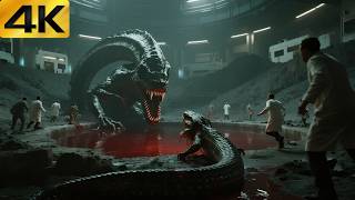 【4K】2025 Disaster Movie: Steel Colossus Wakes From Alien Sludge, Turns an Entire Human Colony to Ash