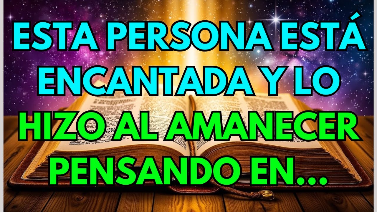 💌 Esta persona está encantada y lo hizo al amanecer pensando en ...