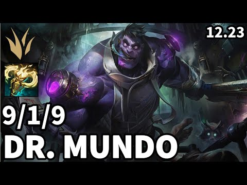 Dr. Mundo Jungle vs Sylas - KR Master | Patch 12.23