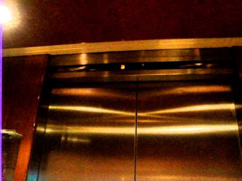 Amazing Old Mitsubishi Traction Elevators/Lifts at CITIC Hotel Beijing Airport, Beijing, China