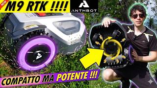 Anthbot M9: La Precisione del Satellite in formato Ultra-Compatto! Recensione robot tagliaerba RTK