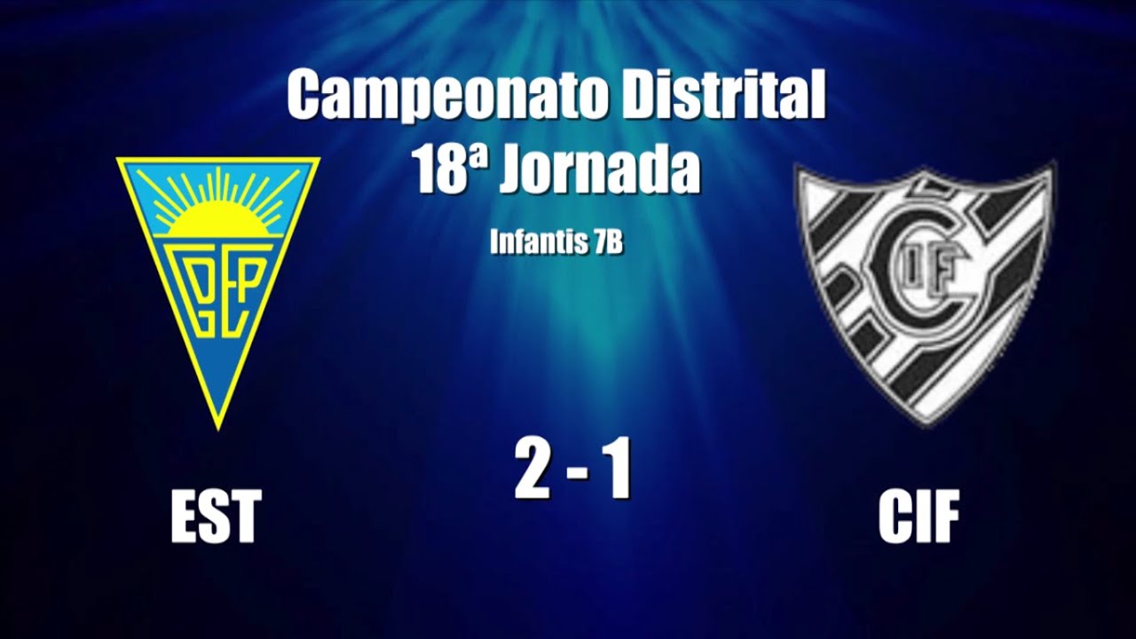 Infantis 7 B - Estoril Praia 2 vs 1 CIF