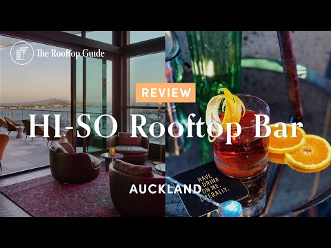 HI-SO Rooftop Bar in Auckland - Review