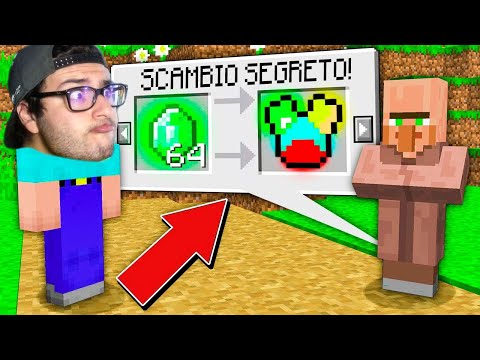 HO TROVATO IL VILLAGER SEGRETO SU MINECRAFT