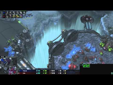 (HD973) TaeJa vs Life #2 - TvZ - Heart of the Swarm [FR]