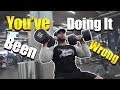How To Properly Shoulder Press * You have been doing it wrong