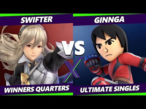 S@X 369 Online Winner Quarters - Swifter (Palutena, Corrin) Vs Ginnga (Pokemon Trainer, Mii Brawler)
