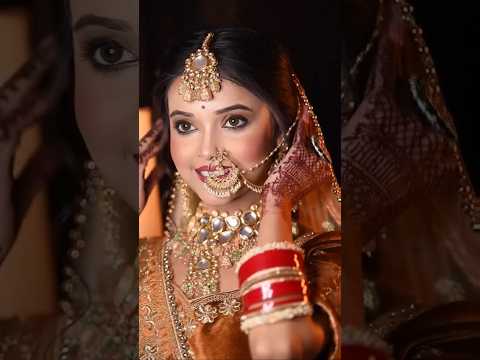 bridal makeup look #shorts #youtubeshorts #bridal