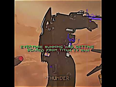 These MF aren't scared of Titan TV Man#skibiditoilet#skulledit#fyp#viral#shorts