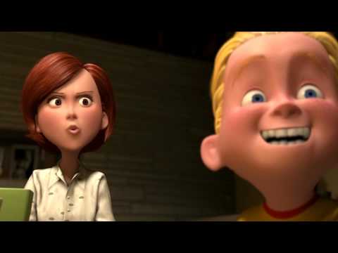 The Incredibles dinner scene (1080p Full HD)