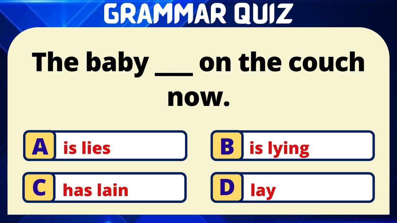 ENGLISH MIXED GRAMMAR QUIZ | MIXED GRAMMAR QUIZ #12 | CAN YOU SCORE THIS QUIZ 10/10, 100%?