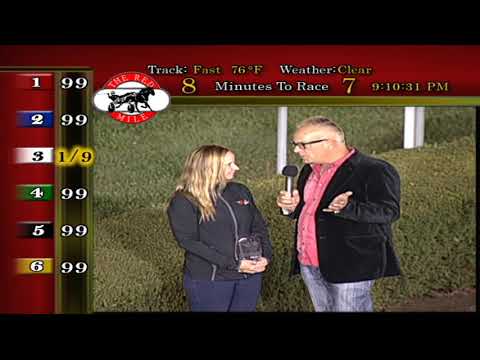 Red Mile Racetrack Julie Miller Grand Circuit Interview 9-29-2017