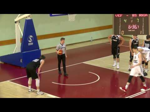 LJBL U-17 Boys Finals / 12.05-14.05 / Riga, Latvia / Semifinal / VEF Skola vs. BJBS Rīga