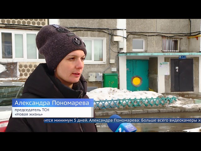 Жители 12а мкр оборудовали дома видеодомофонами