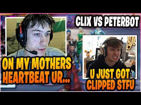 PETERBOT CRIES After LOSING To CLIX & HIGGS In A $10,000 2v2 WAGER! (Fortnite Moments)