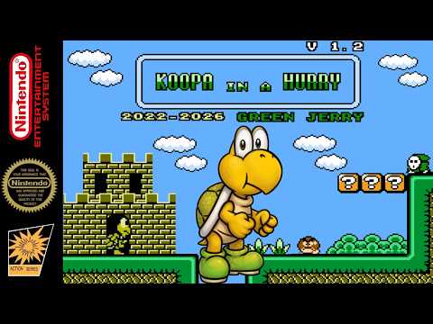 Koopa in a Hurry - Hack of Super Mario Bros. [NES]