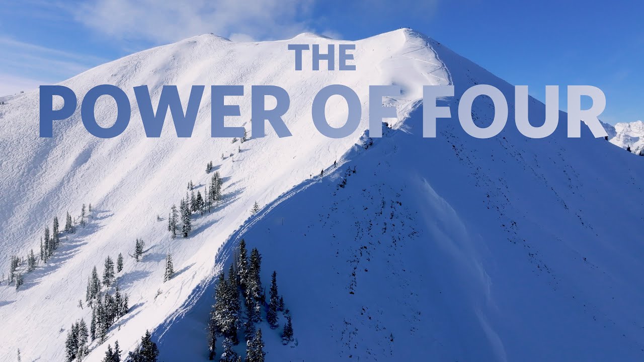 The Power of Four Ski Mountaineering Race