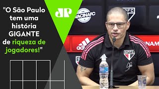 Alex exalta o São Paulo em apresentação como novo técnico do Sub-20