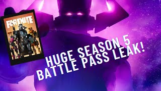 FORTNITE Season 5's Battle Pass Skins Just Got LEAKED (HUGE NEW SECRET STAR WARS SKIN)