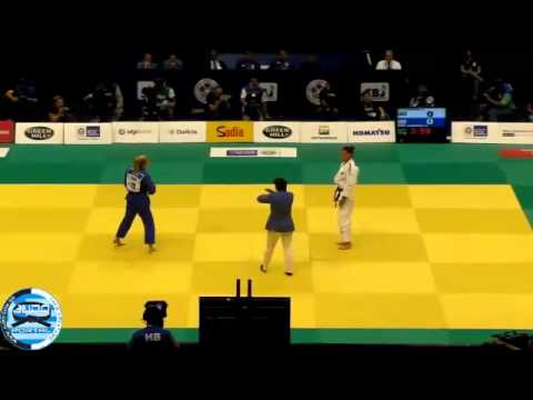 World Judo Championships Rio 2013 -78kg TURKS Viktoriia (UKR) - GIBBONS Gemma (GBR)