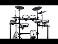 AMW ED11 Pro Bateria Eletrônica All Mesh Dual Real Hi Hat Condução Tri zone Pratos Dual