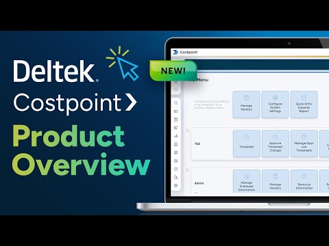 Deltek Costpoint: ERP Software for Government Contractors