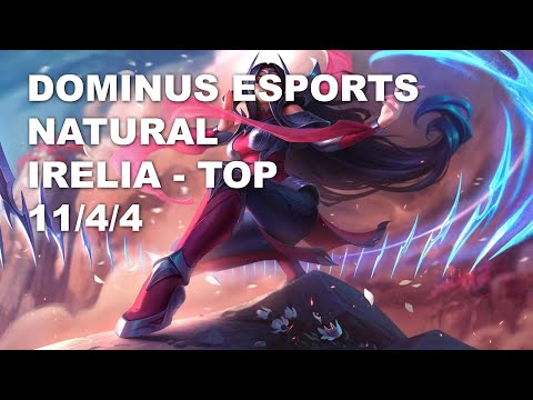 Dominus Esports Natural Top Irelia vs Renekton - KR Challenger Rank Game