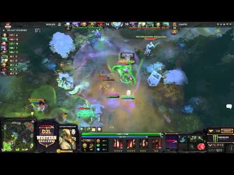HyperX D2L Western Challenge - RoX.KIS vs Fnatic (Game 1)