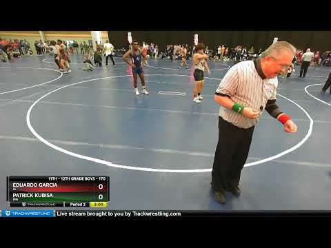 170 Lbs Cons. Round 4 - Eduardo Garcia, IA Vs Patrick Kubisa, MN A79c