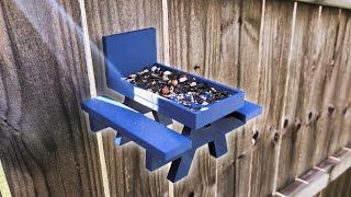 Using My 3D Printer To Feed Birds