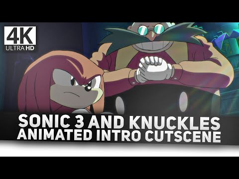 Sonic Origins - Sonic 3 and Knuckles Animated Intro Cutscene (4K)