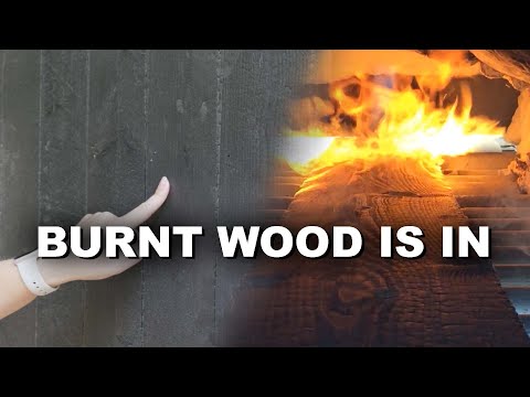 BURNT WOOD is the best siding ... shou sugi ban from Pioneer Millworks