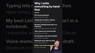 Here’s why I write everything by hand (and you should too)