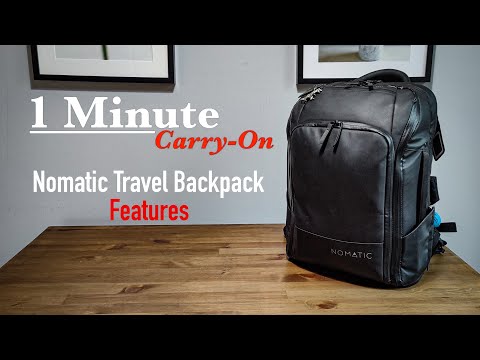 Nomatic Travel Backpack - Features