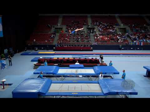 LIMA Daienne (BRA) - 2017 Trampoline Worlds, Sofia (BUL) - Qualification Trampoline Routine 1