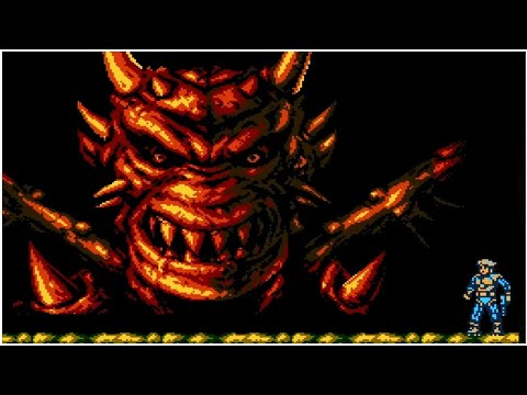 Jim Power The Lost Dimension - All Bosses (Nes)