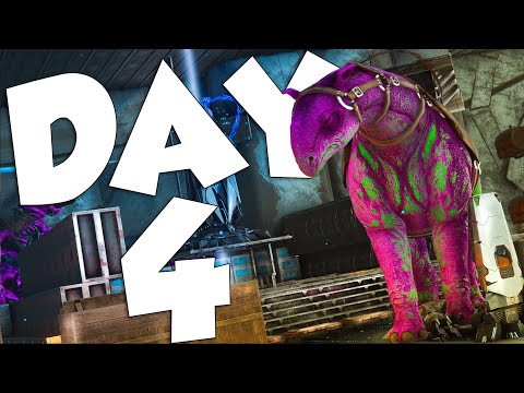 ONLINE RAIDING Our Enemies Lunar Cave Day 4  - ARK PVP