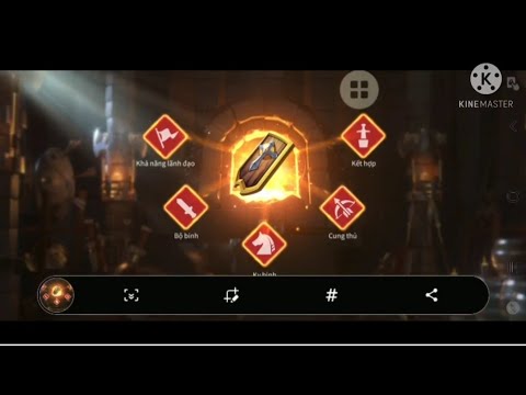 Cách đập đồ talen . Đập vũ khí cam bộ binh nổ talen rise of kingdom