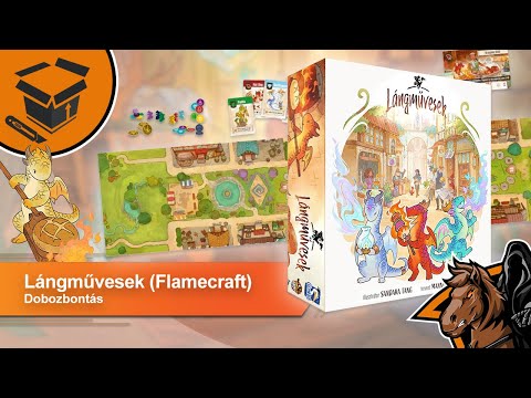 UNBOXING: Lángművesek (Flamecraft) - Szellemlovas