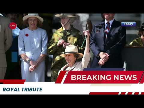Thumbnail for Royal Princess Anne Brings Energy to Australia | Kicks Off Barracks Relay & Honors Veterans 💐