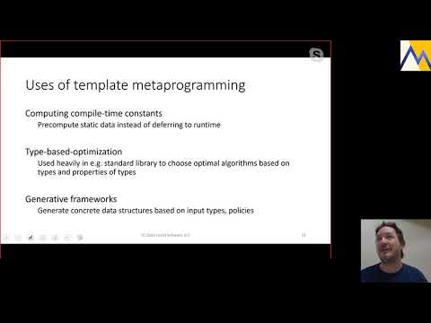 [MUC++] Andrew Sutton - "Metaprogramming in C++" (Virtual)