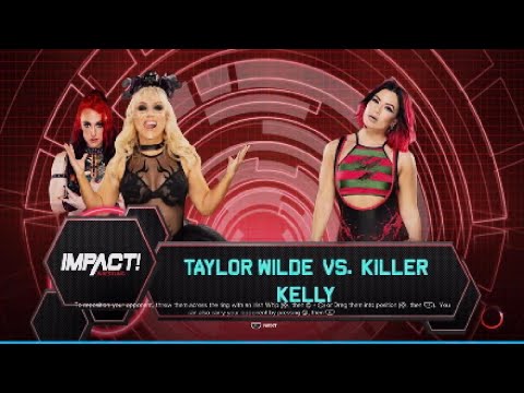 Impact Wrestling Taylor Wilde vs Killer Kelly