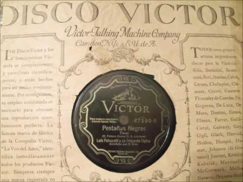 Luis Petrucelli y su Orquesta Tipica - Pestanas Negras (tango)